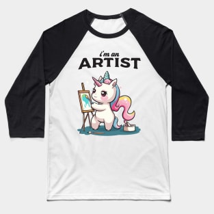 I'm an artist Baseball T-Shirt